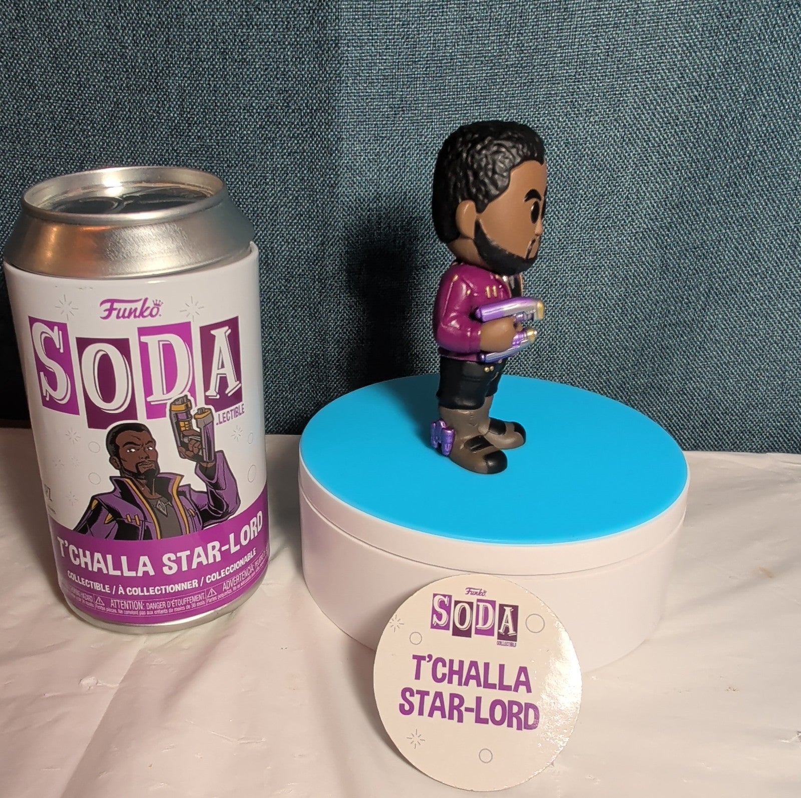 Funko Soda T'Challa Star-Lord Marvel What If Vinyl Figure