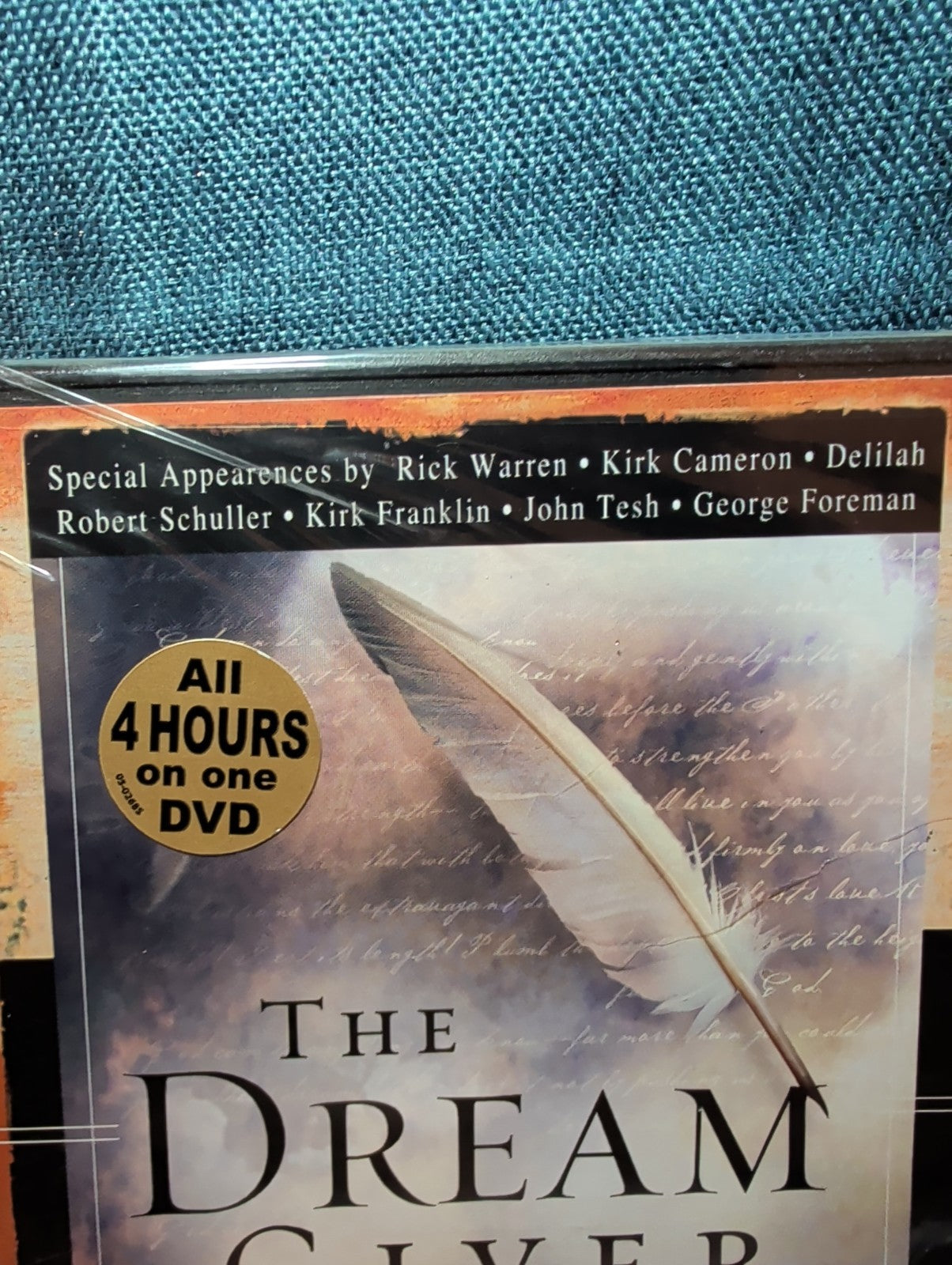 The Dream Giver DVD 2004 Bruce Wilkinson Faith Parable Factory Sealed New