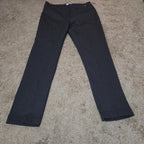 Calvin Klein Pants Womens M Black Slim Fit Ankle Stretch Elastic