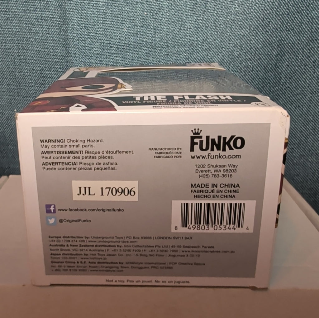Funko Pop Television Vinyl DC Universe  The Flash #213 in Box with Protector