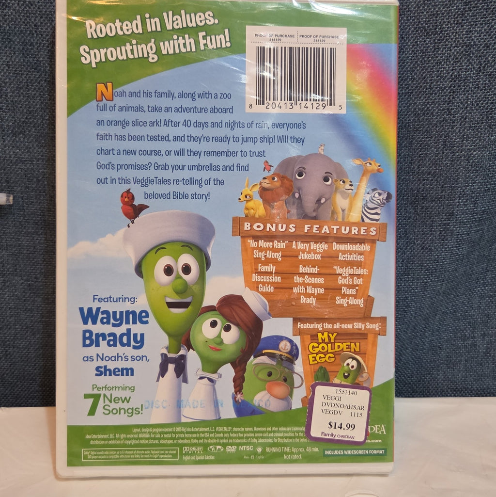 VeggieTales Noahs Ark DVD Wayne Brady Classic