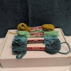 Bucilla Persian Wool Yarn 4 Skeins 3-Ply Needlepoint Crewel Misc Colors
