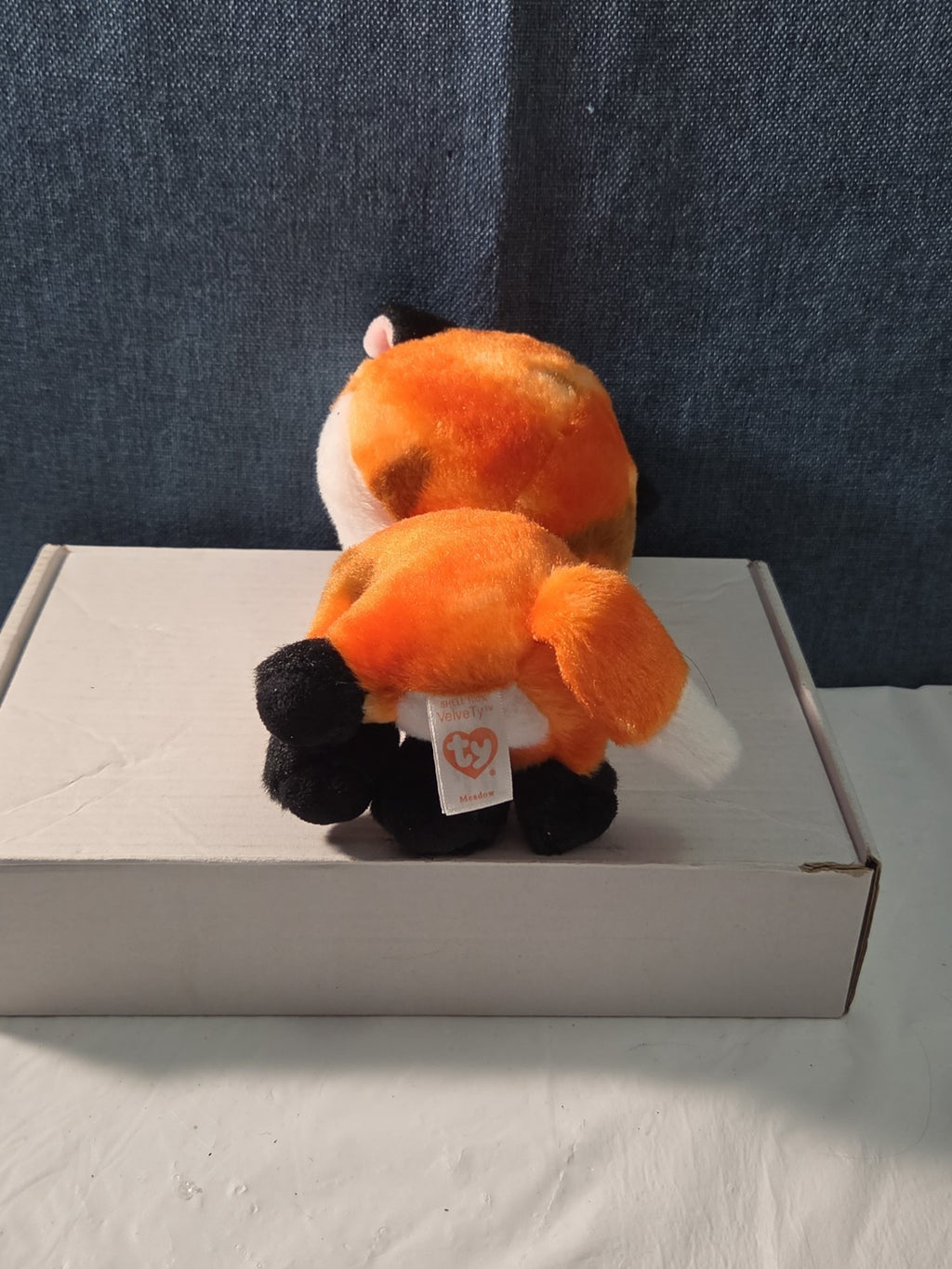 Ty Beanie Boos Meadow the Fox 6" Plush Stuffed Animal Toy