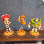 Disney Infinity Toy Story Buzz Woody Jessie Figures Lot 3 Loose