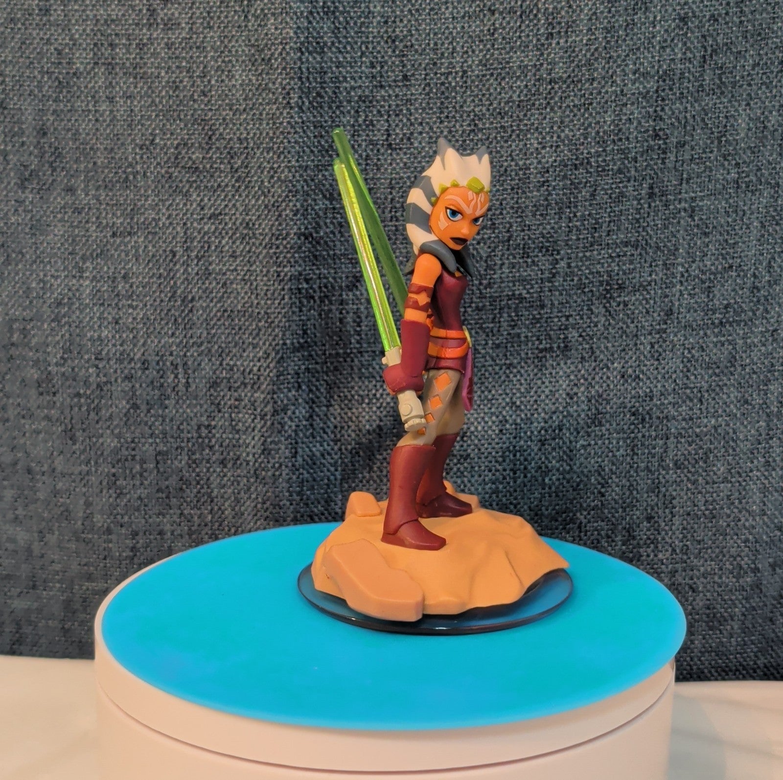 Disney Infinity 3.0 Ahsoka Tano Star Wars PVC Figure Loose INF-1000203