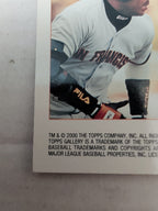 2000 Topps Gallery - Masters of the Game Barry Bonds #112