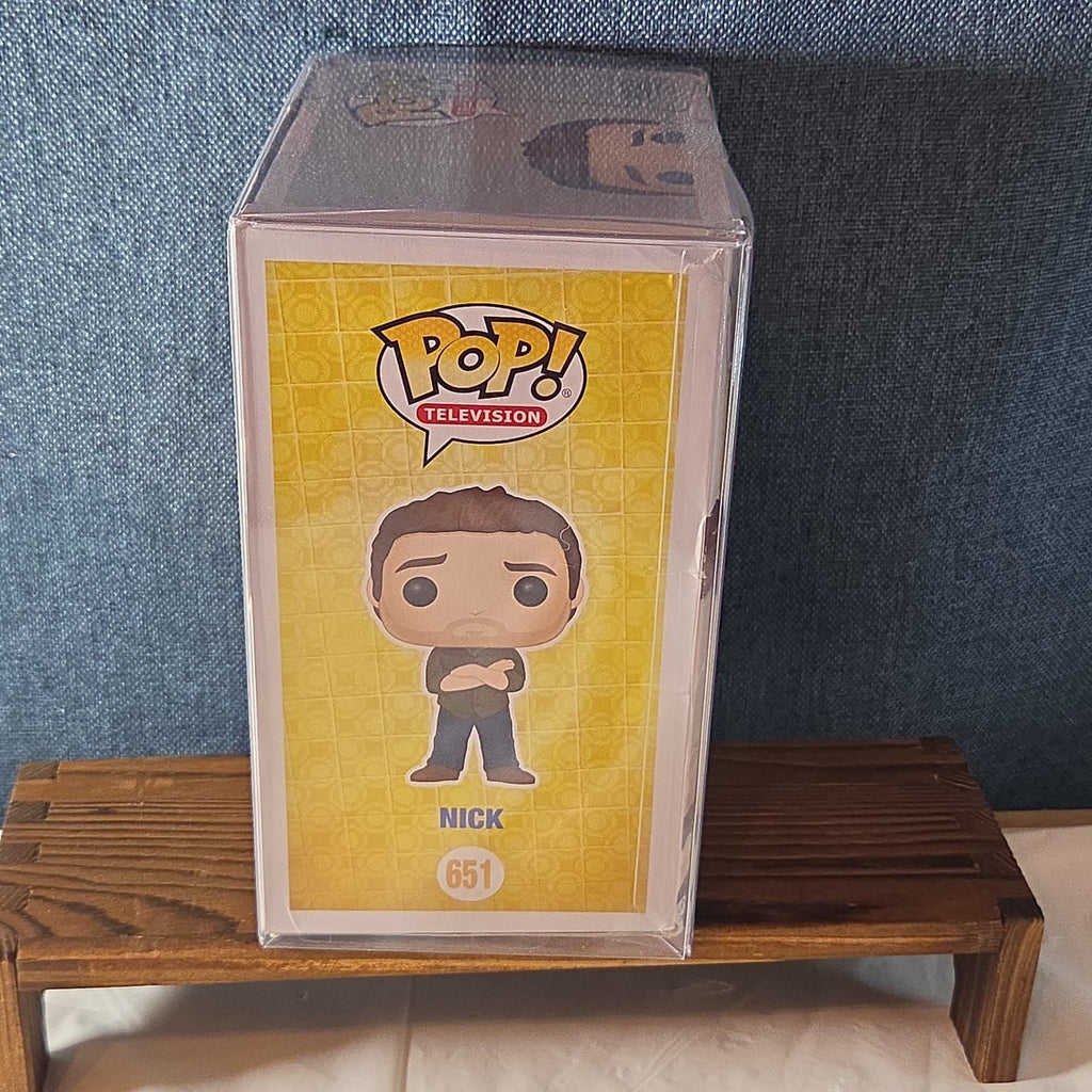 Funko Pop Television New Girl Nick 651 Vaulted Vinyl Figure 2018 With Protector