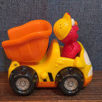 Sesame Street Elmo Dump Truck Plastic Construction Toy 2001