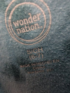 Wonder Nation Boys Shirt Size 6-7 S Long Sleeve Tie Dye Green Taco Funny Graphic