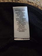 Cato Black Slacks Womens MP Classic Stretch Pull On Pants Comfort