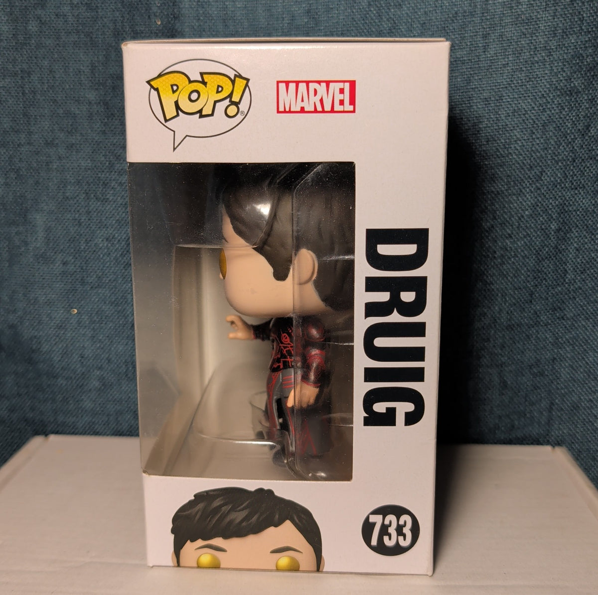 Funko Pop Marvel Eternals Druig 733 Bobble-Head Figure NIB with Protector