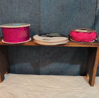 Gift Wrap Co Sullivans Ribbon Trim Lot 3 Fuchsia White Destash