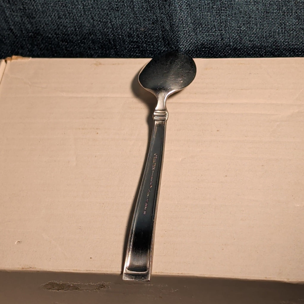 Set of 4 Hampton Silversmiths PORTFOLIO Glossy Spoons | 18/0 Stainless 208