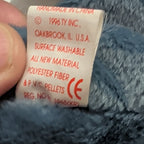 Ty Beanie Baby Echo Dolphin 1996 Retired 4th Gen Tags MWMT PVC Pellets Vintage