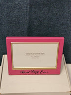 NEW Mimosa Moments Best Day Ever Picture Frame 4x6 | Pink & Gold Wedding Gift