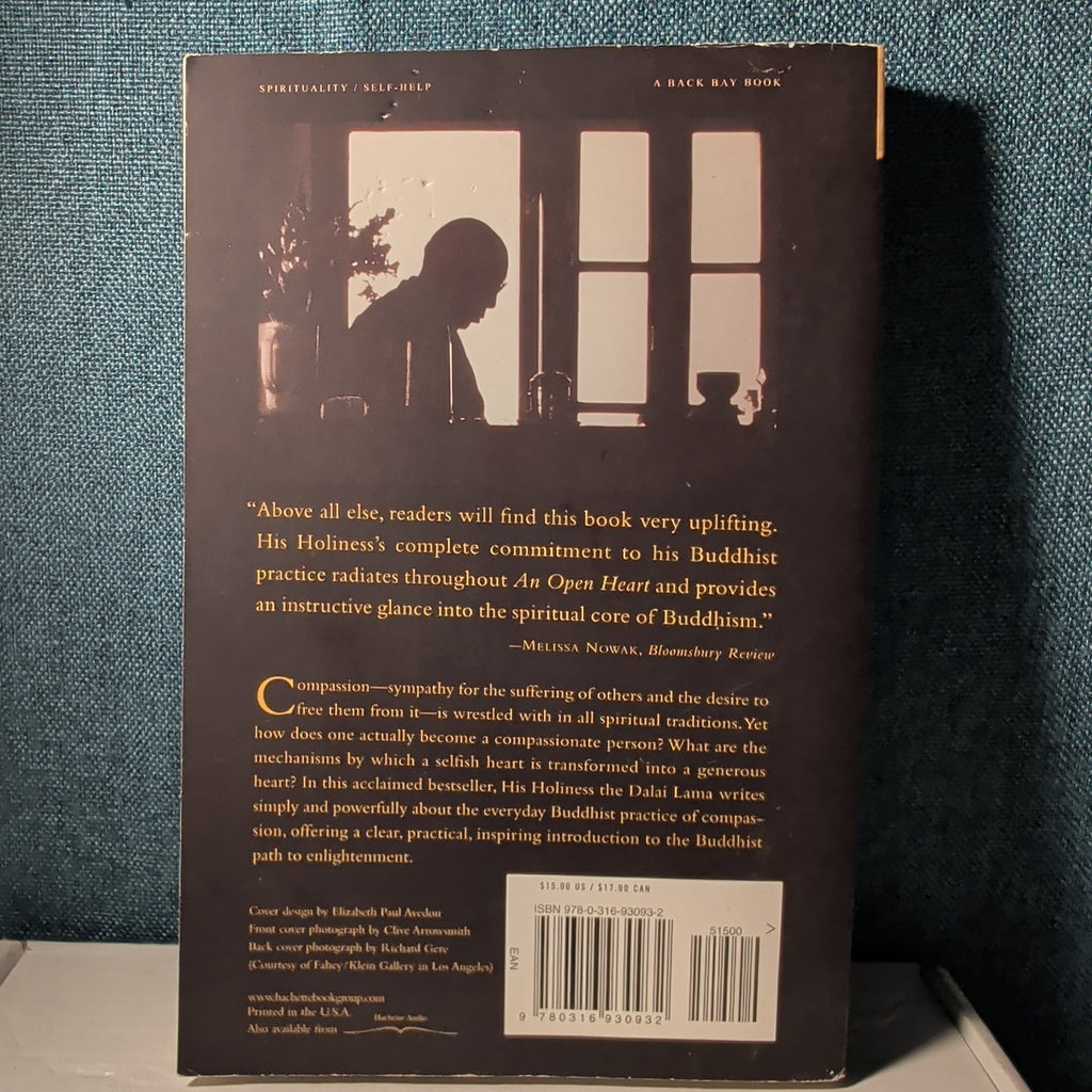 An Open Heart Practicing Compassion in Everyday Life Dalai Lama Paperback