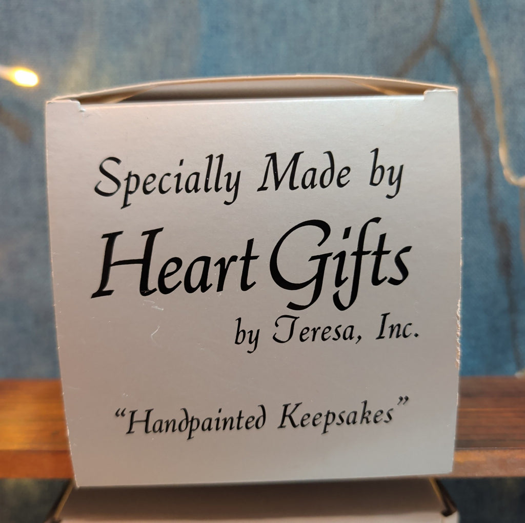 Heart Gifts By Teresa Babys First Christmas Glass Ornament Pink Swarovski