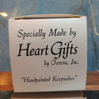Heart Gifts By Teresa Babys First Christmas Glass Ornament Pink Swarovski