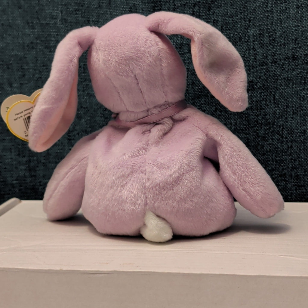 TY Beanie Baby - FLOPPITY the Purple Bunny (8.5 inch) - MWMTs Stuffed Animal Toy