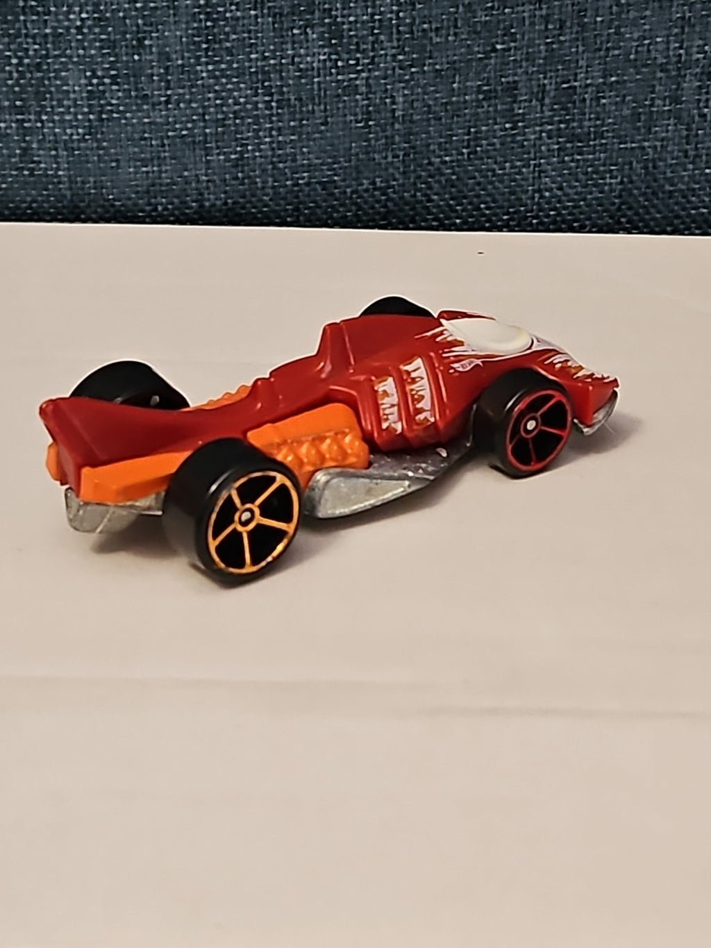 Hot Wheels Hammer Down | Red & Orange Turbine Dragster | Track Stars | Loose