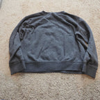 Old Navy Skateboard Skeleton Sweatshirt Boys L Grey Fleece Crewneck Preowned