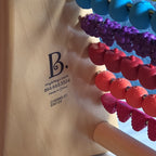 B. Toys Wooden Fruit Abacus Colorful Counting Frame