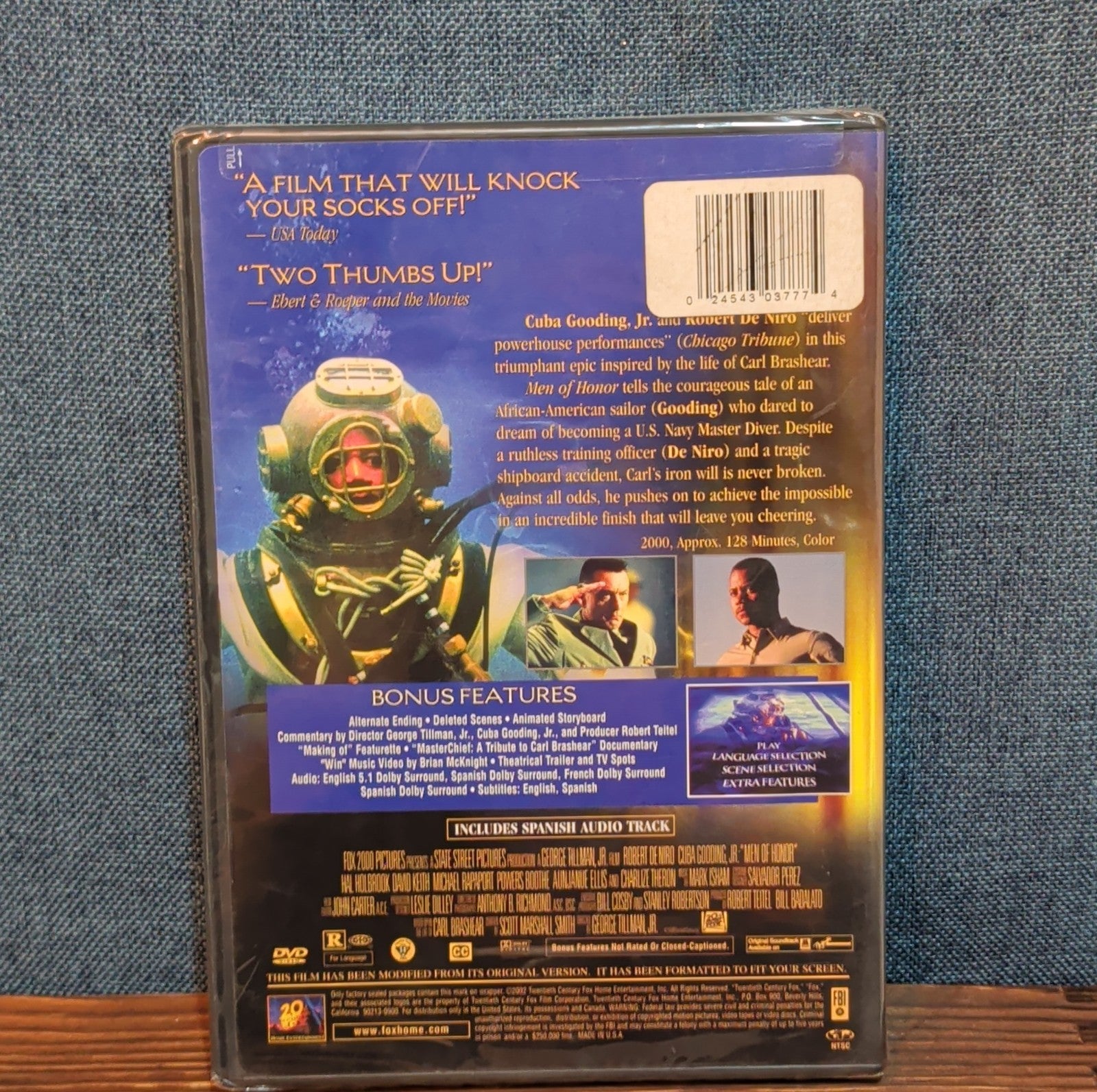Men of Honor DVD Special Edition Full Screen Cuba Gooding Jr Sealed New
