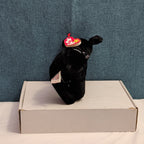 Ty Beanie Baby Luke the Black Labrador Retired 1999 WMT Holographic Tag Vintage