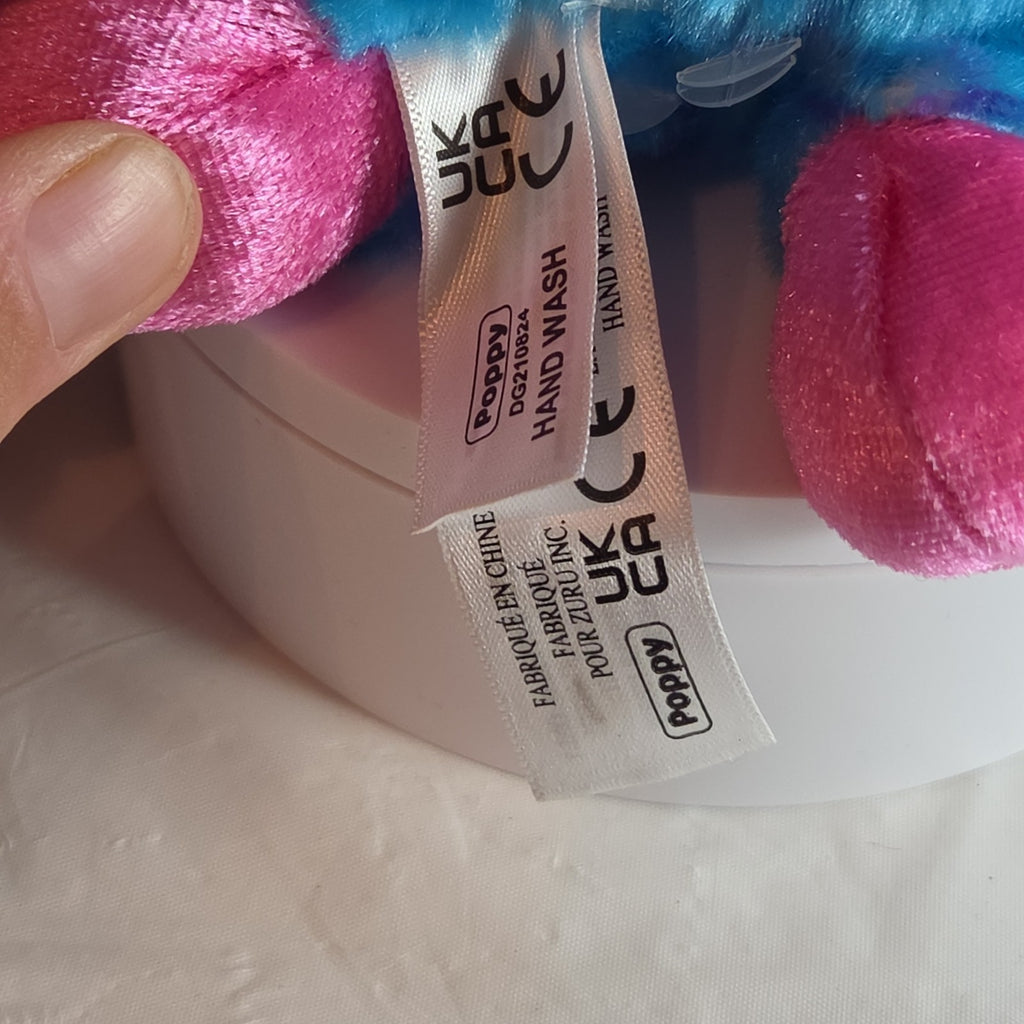 Zuru CoCo Surprise Neon Cone Poppy The Dog Blue & Pink Plush W/ Surprise Inside