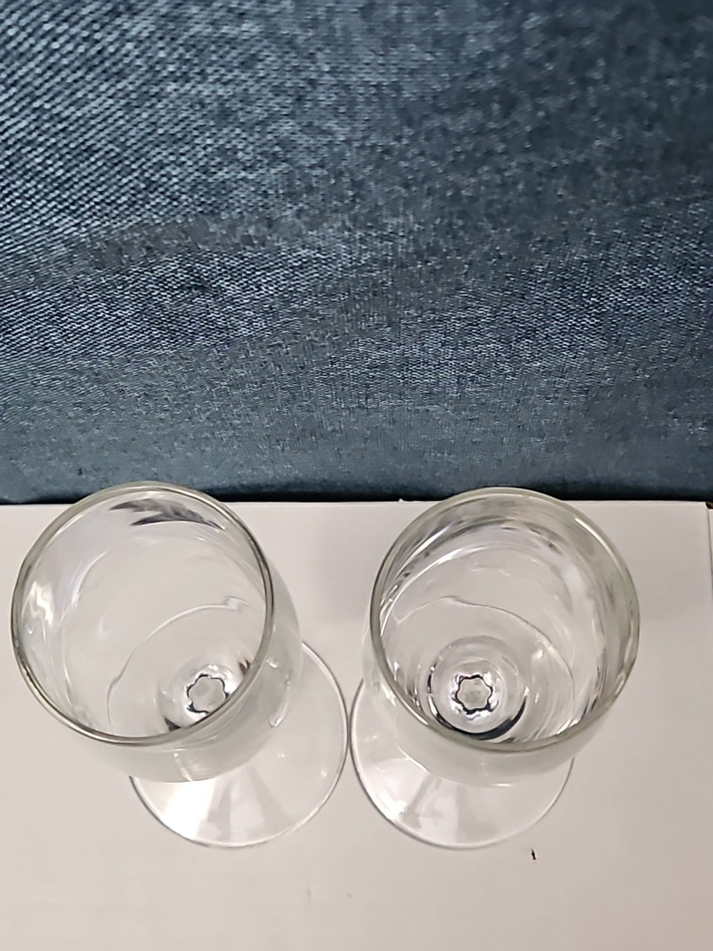 Set of 6 Classic Champagne Flutes | 6oz Trumpet Shape | Elegant Clear Glass Stem