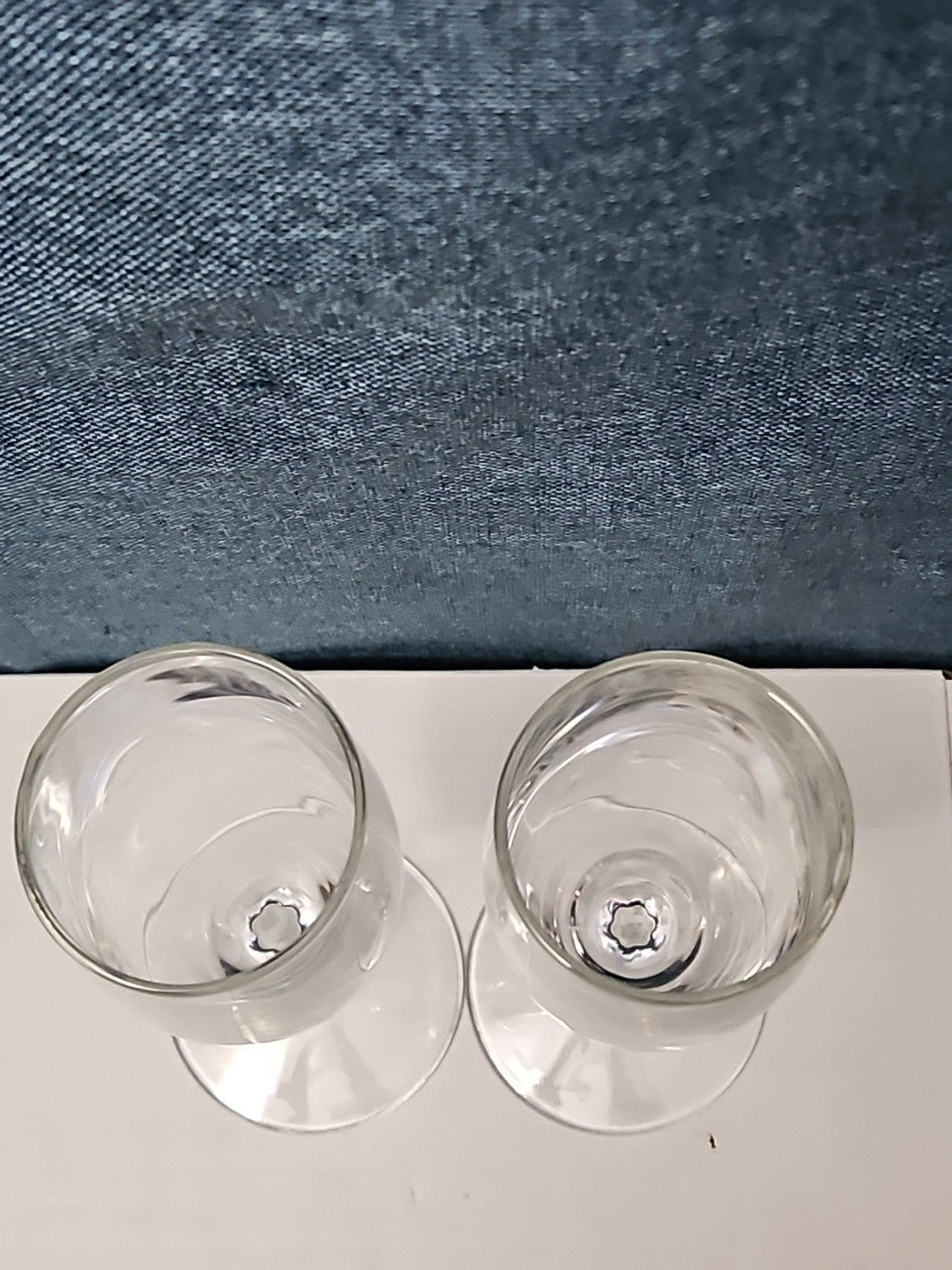 Set of 6 Classic Champagne Flutes | 6oz Trumpet Shape | Elegant Clear Glass Stem