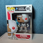 Funko Pop Heroes Cyborg 95 Vinyl Figure DC Comics NIB with Protector