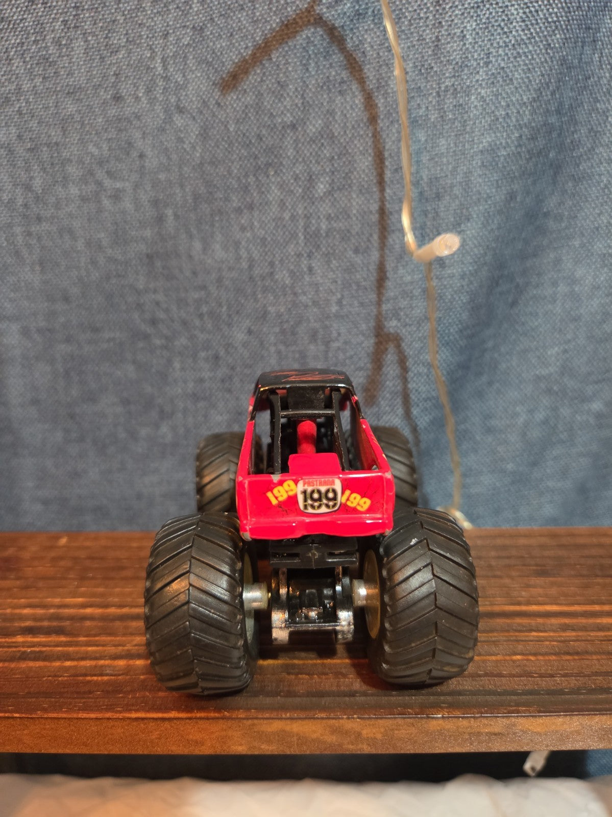 Hot Wheels Pastrana 1999 Monster Jam Red Diecast