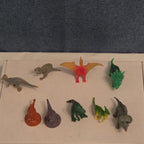 9 Mini Dinosaur Figures Box Set