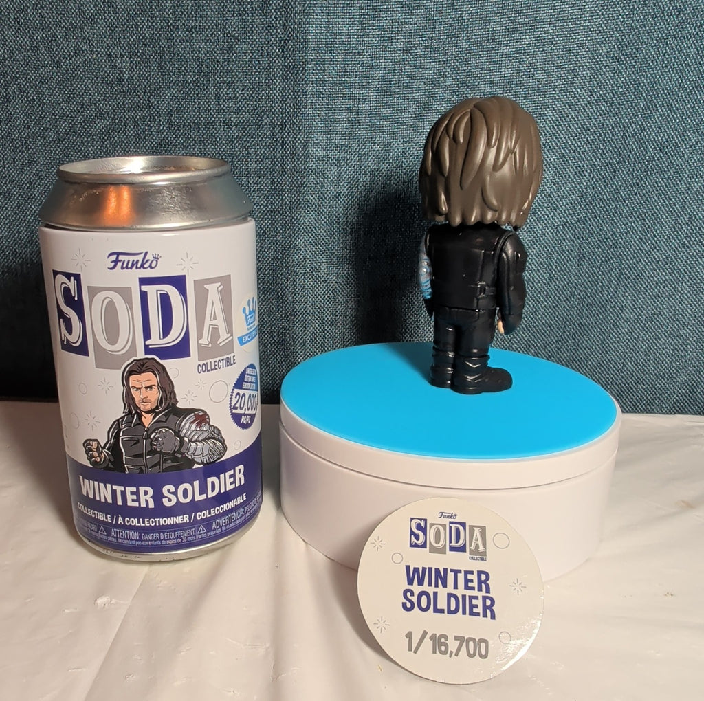Funko Soda Winter Soldier Marvel MCU Vinyl Figure 1/16,700 w Can