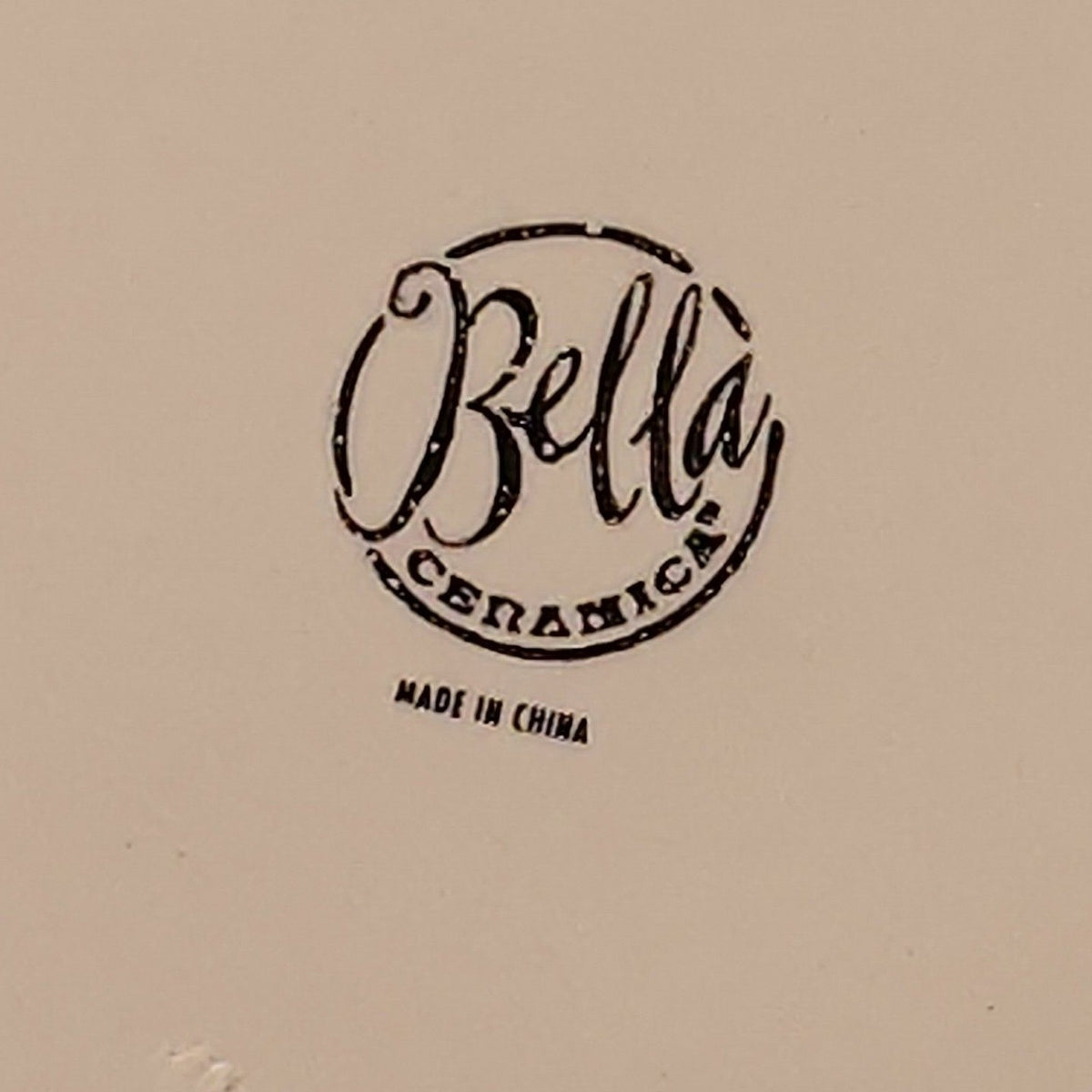 Bella Ceramica Alfresco Fruit Dinner Plates 10 in Hand Painted Set of 7