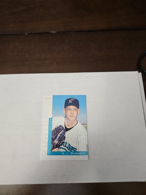 2000 Topps Gallery - Students of the Game A.J. Burnett #127