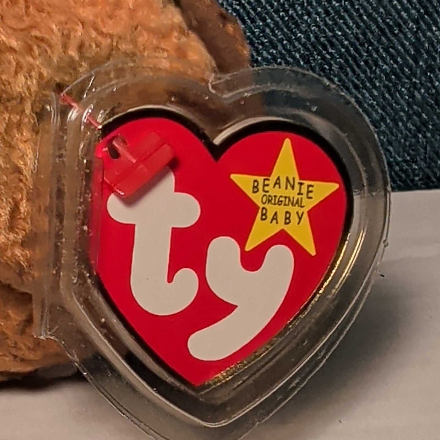 Beak Ty Beanie Baby 1998 Retired Kiwi Bird with Tag Protector Vintage Retired