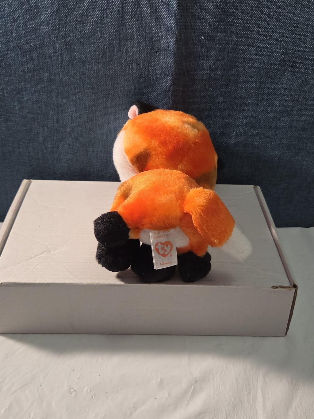 Ty Beanie Boos Meadow the Fox 6" Plush Stuffed Animal Toy