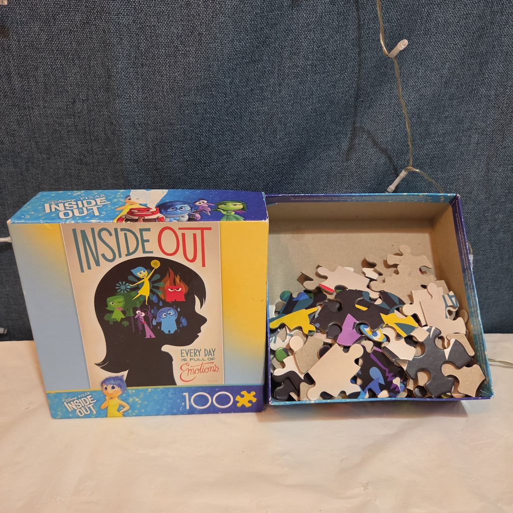Disney Pixar Inside Out 100 Piece Jigsaw Puzzle Complete Family