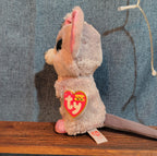 Ty Beanie Boos Squeaker Mouse 6" Plush Sparkle Cheese Kidcore
