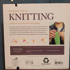 SpiceBox Intro To Knitting Learn To Knit Craft Kit Bamboo Needles
