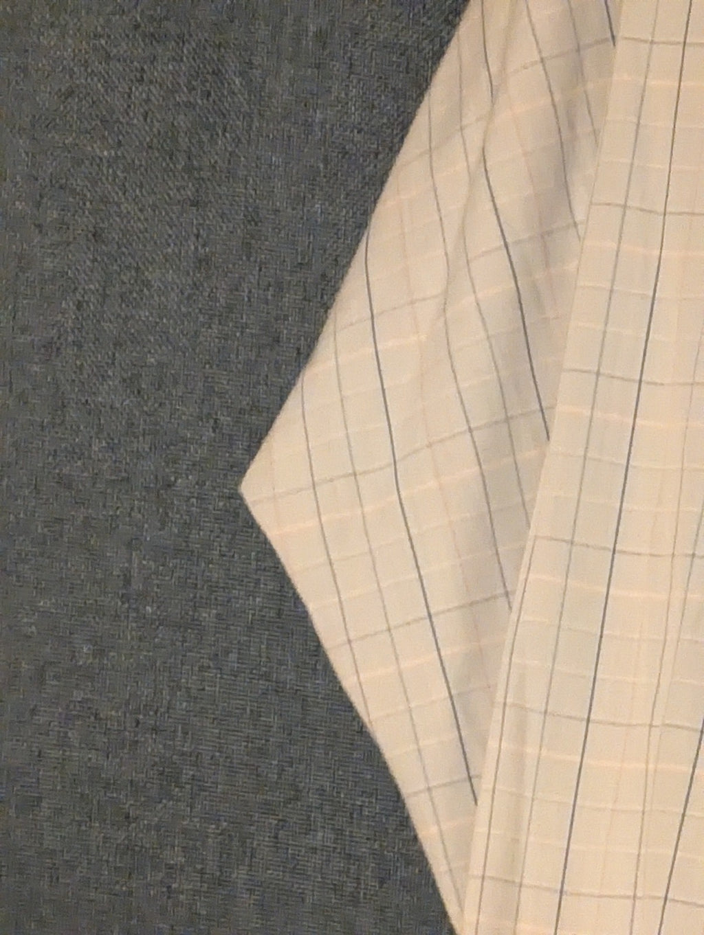 Van Heusen Wrinkle Free Broadcloth Dress Shirt Men's 16 (34/35) Light Blue Plaid