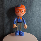 Blippi Zag Toys Bendables 5" Action Figure 2020 Kids Toy