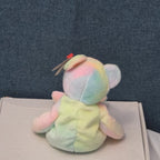 TY Beanie Baby B.B. BEAR The Birthday Bear 1999 | Pastel Tie-Dye | Mint Tags NEW
