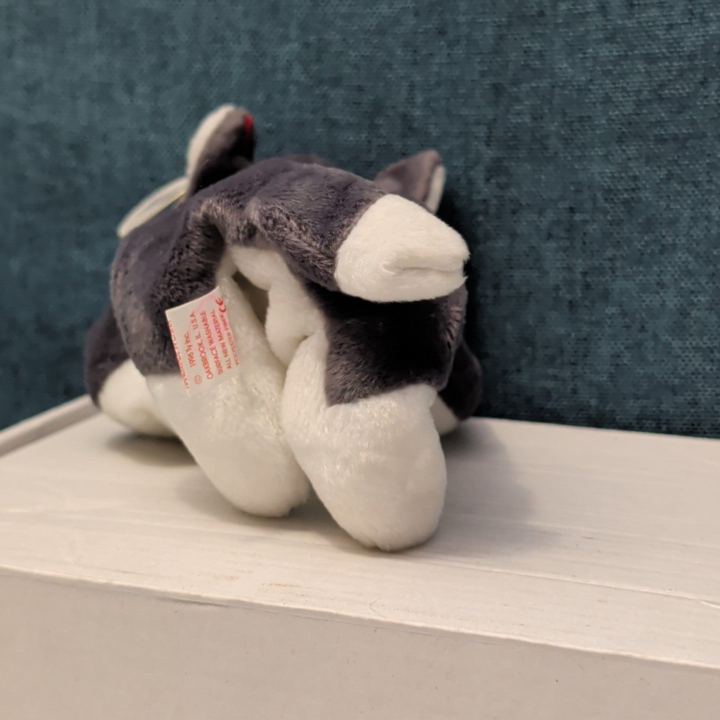 TY Beanie Baby NANOOK Husky Dog 1996 | MWMT Mint Tags | Fareham Hants Star