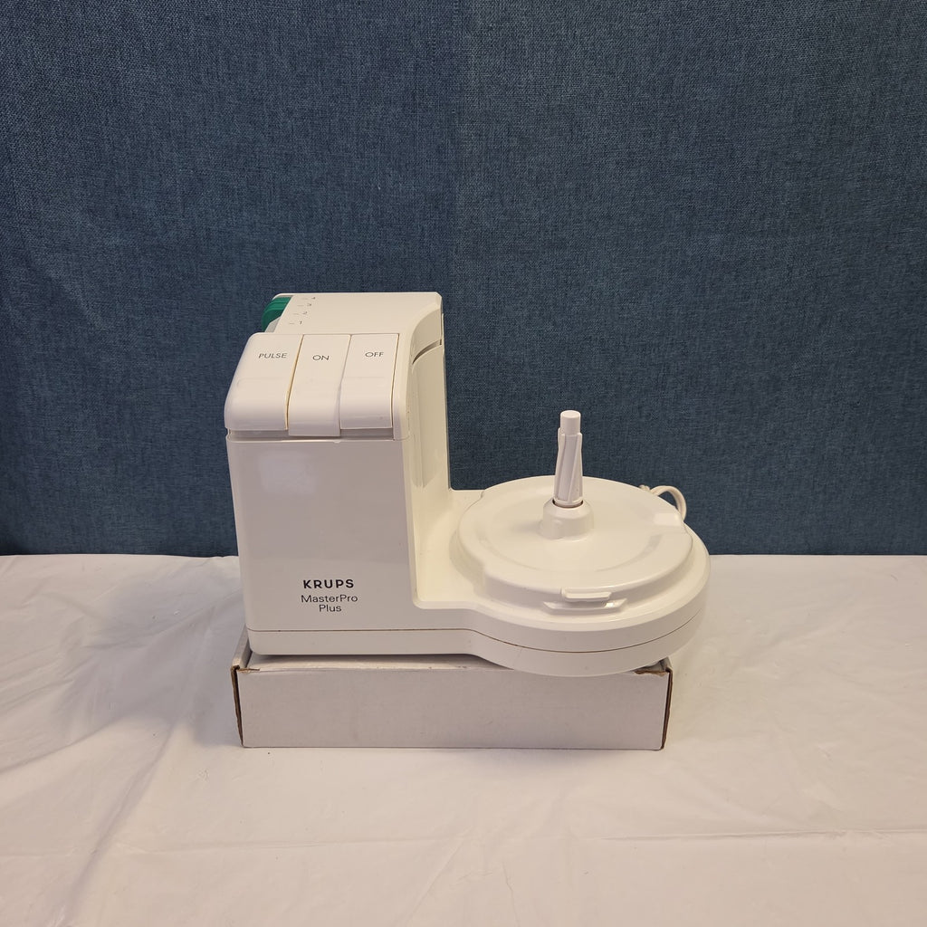 KRUPS MasterPro Plus Food Processor Replacement Motor Base Type 704 White Tested
