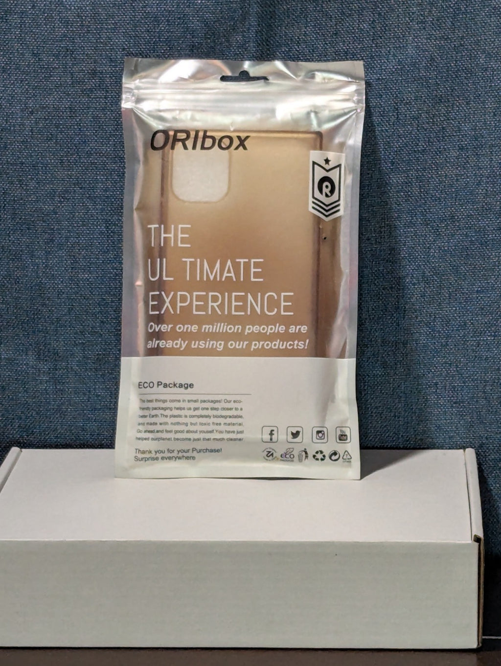 ORIbox iPhone 11 Case 6.1 Translucent Brown Shockproof Rugged Polycarbonate New