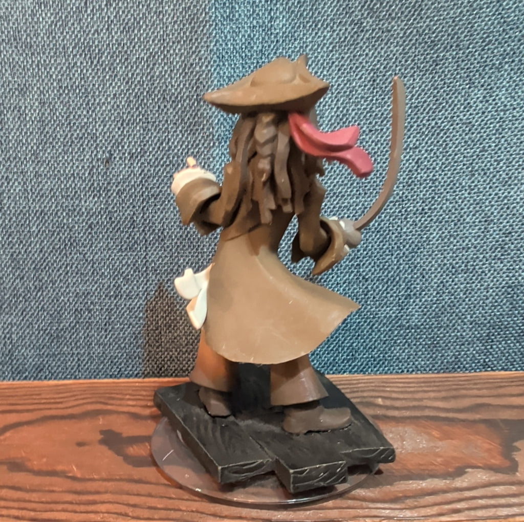 Disney Infinity 1.0 Pirates Jack Sparrow Barbossa Figures Loose