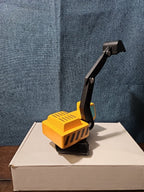 Wooden Railway Steam Shovel Excavator Construction Vehicle for Train Set